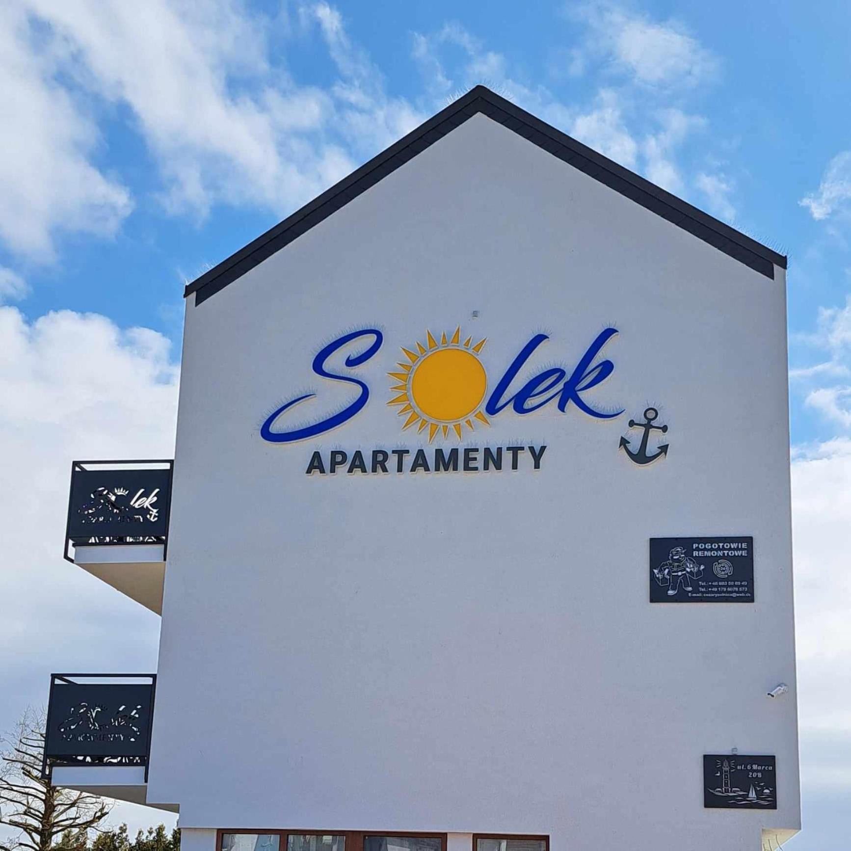 Solek Apartamenty I Pokoje Goscinne Mielno  Bagian luar foto